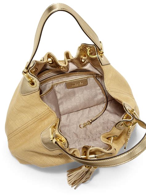 Michael michael kors middleton large drawstring shoulder tote 